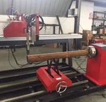 파이프 가스 절단